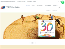 Tablet Screenshot of carakamulia.com